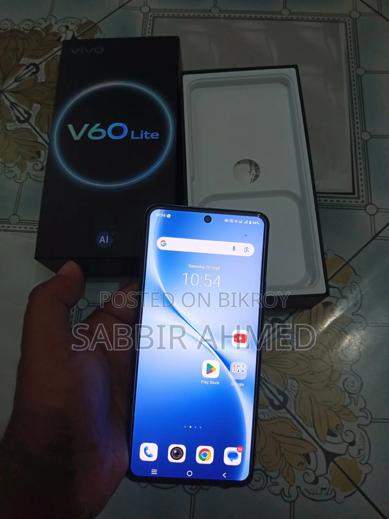 Vivo V60 Lite 256 GB Blue