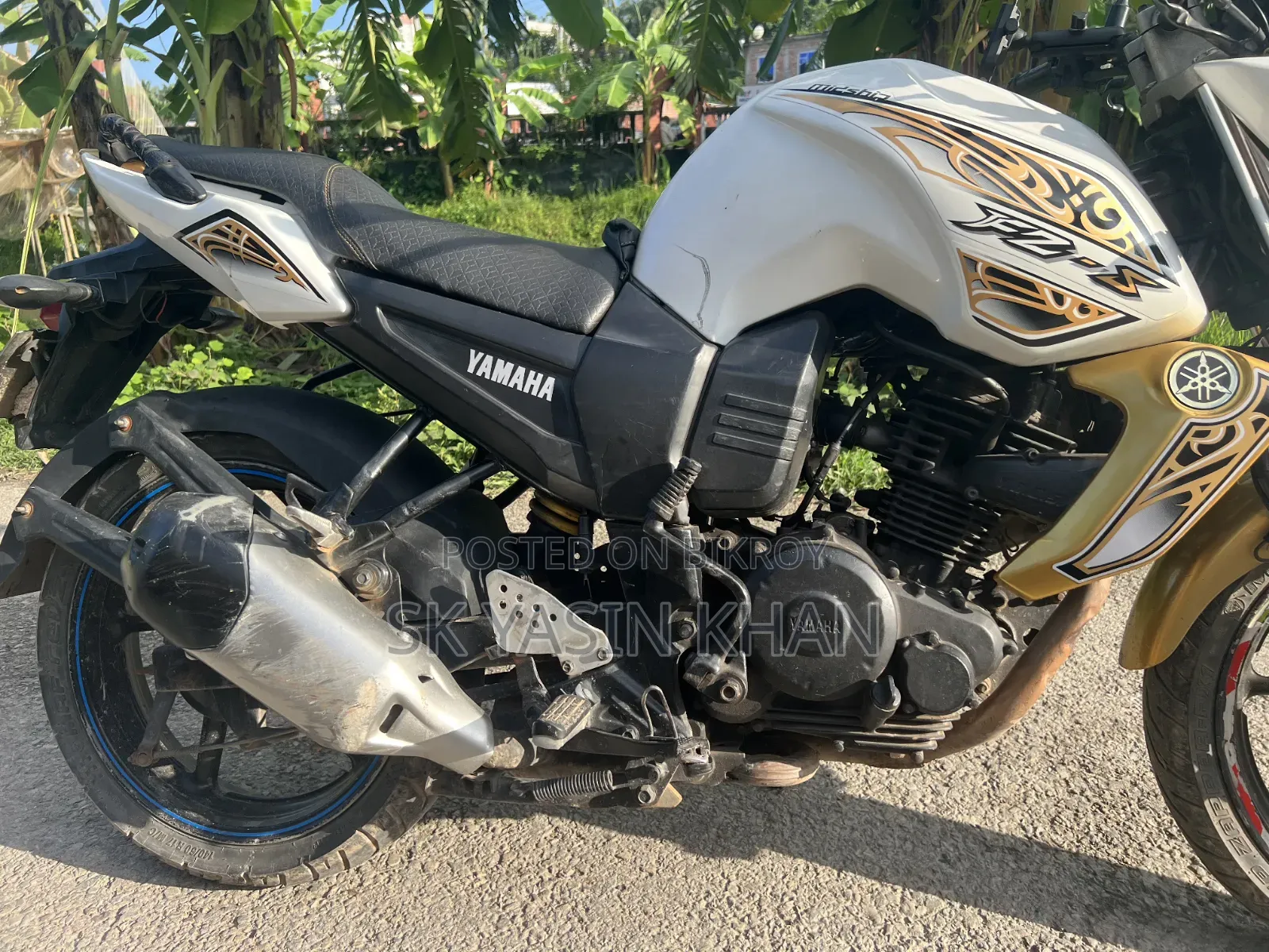 Yamaha FZ 2012 White