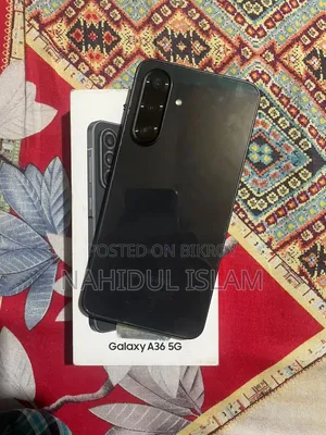 স্যামসাং গ্যালাক্সি এ৩৬ ১২৮ জিবি ব্ল্যাক