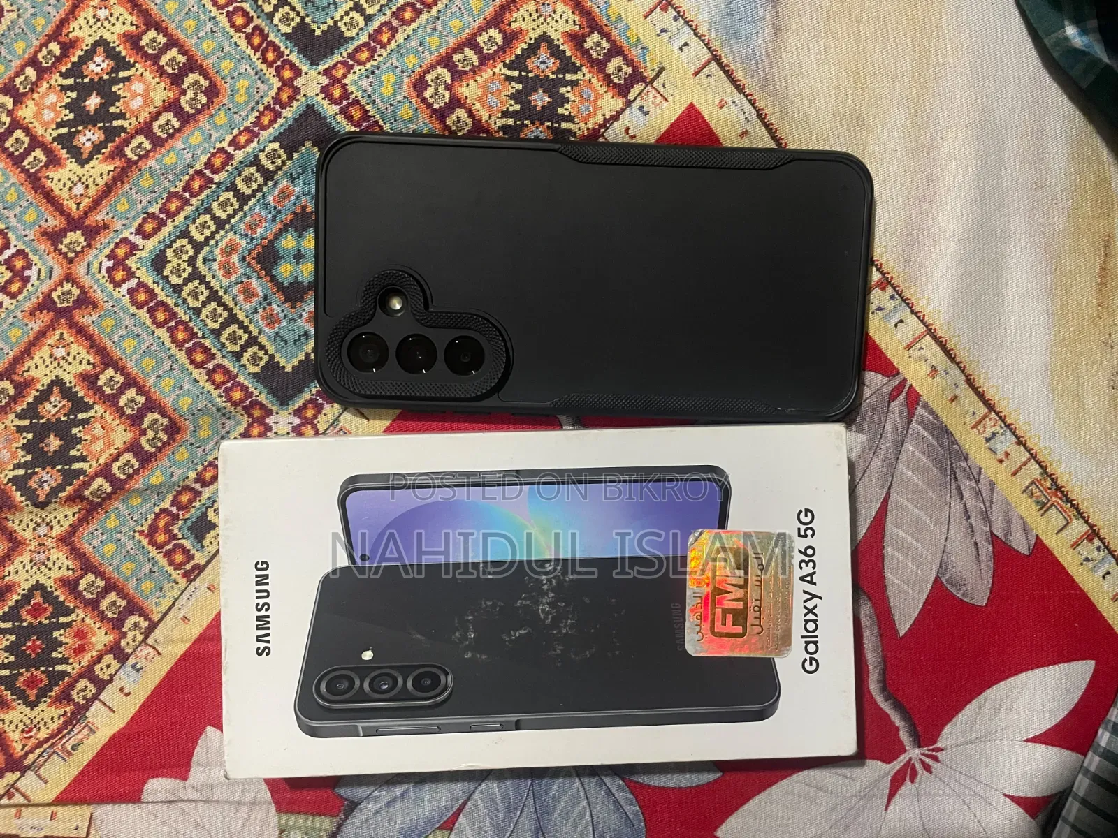 স্যামসাং গ্যালাক্সি এ৩৬ ১২৮ জিবি ব্ল্যাক