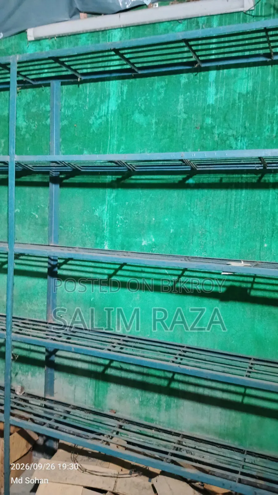 লোহার রেক বিক্রি করা হবে যোগাযোগ