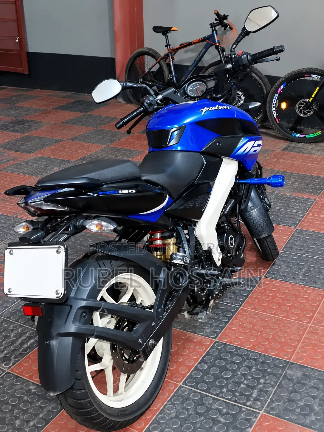 Bajaj Pulsar NS 160 2022 Blue