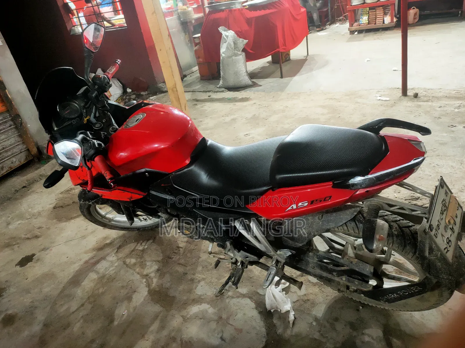 Bajaj Pulsar NS 160 2016 Red