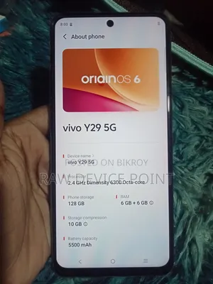 Vivo Y29 128 GB Blue