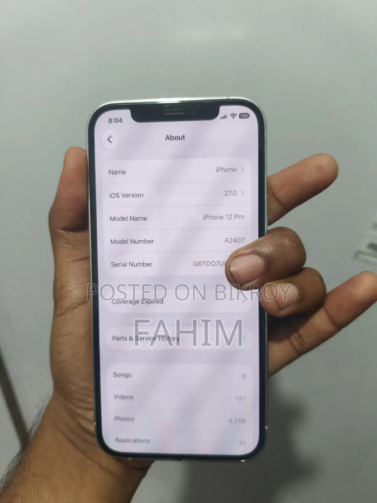 Apple iPhone 12 Pro 128 GB White