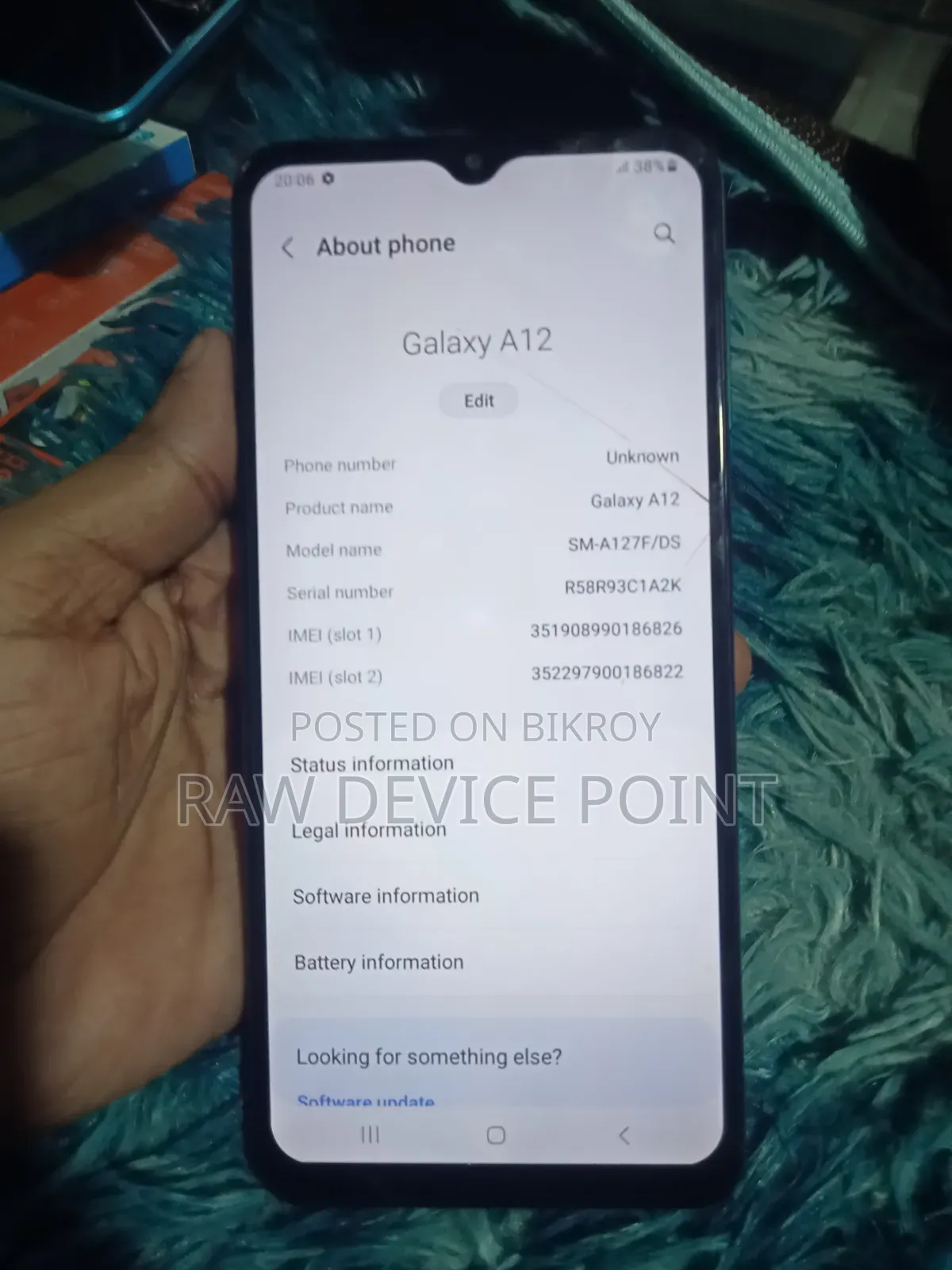 Samsung Galaxy A12 64 GB Gray