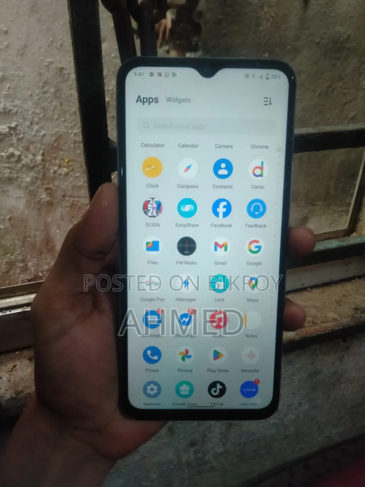 Vivo Y21 64 GB Gray
