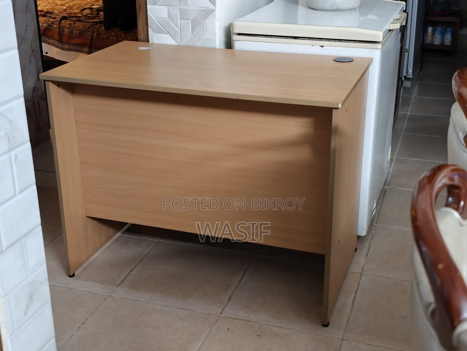 Wooden Study / Computer Table – Large Work Desk
