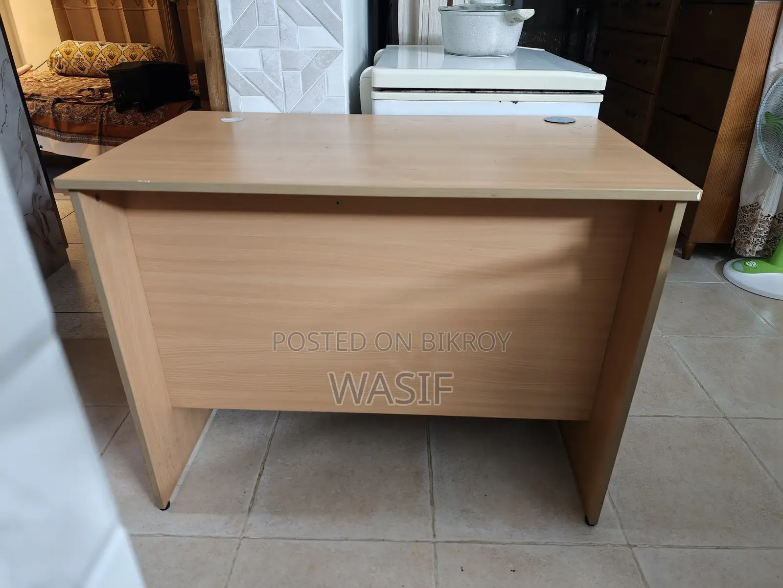 Wooden Study / Computer Table – Large Work Desk