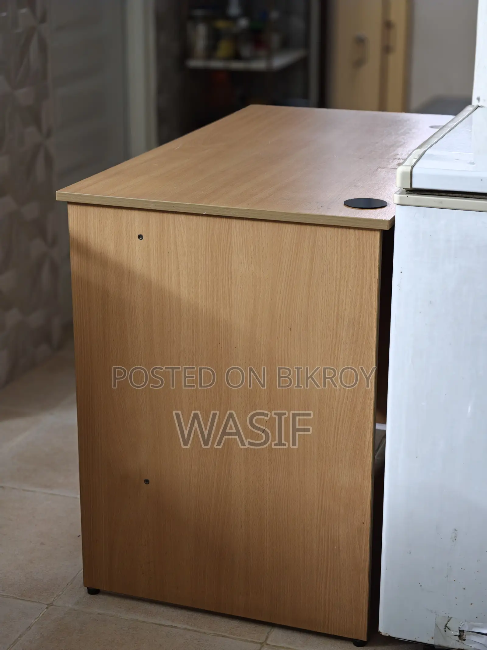 Wooden Study / Computer Table – Large Work Desk