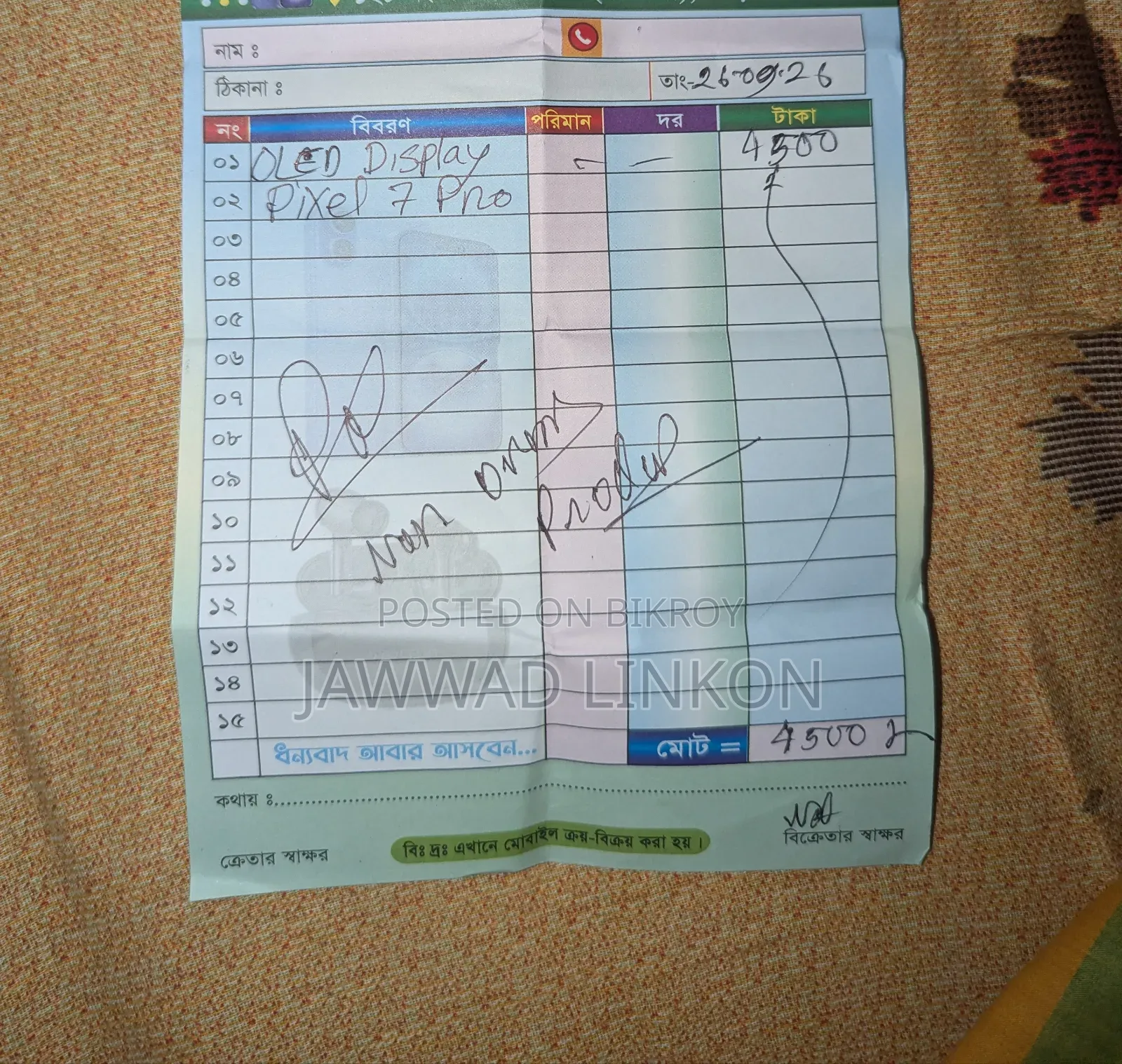 গুগল পিক্সেল ৭ প্রো ১২৮ জিবি সবুজ
