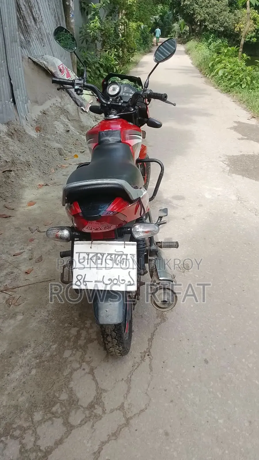 TVS Metro 2019 Red