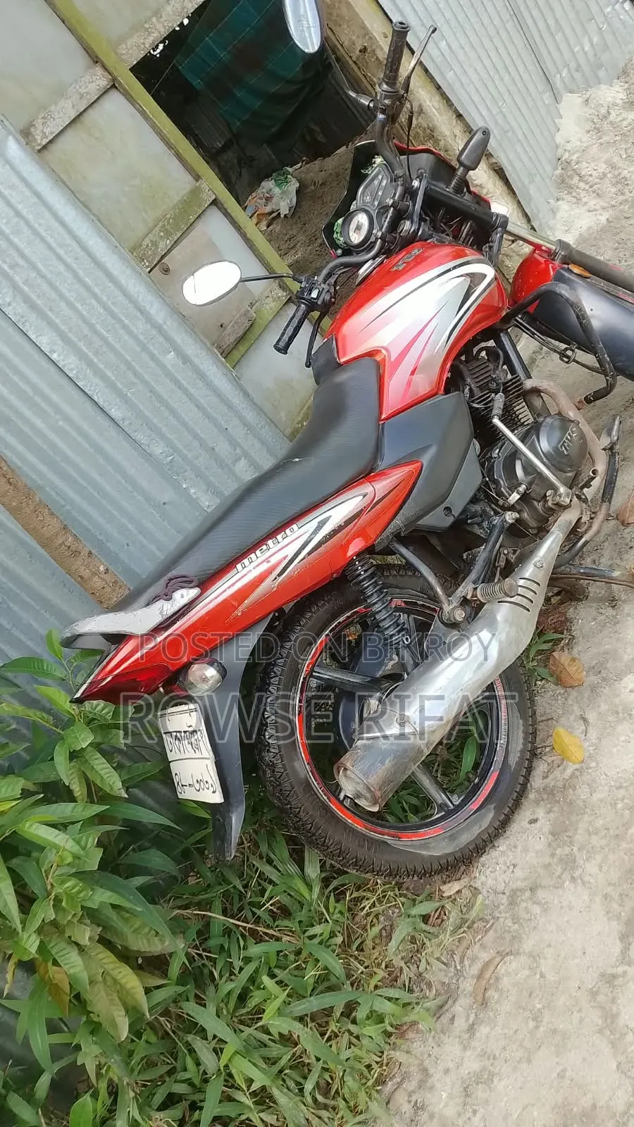 TVS Metro 2019 Red
