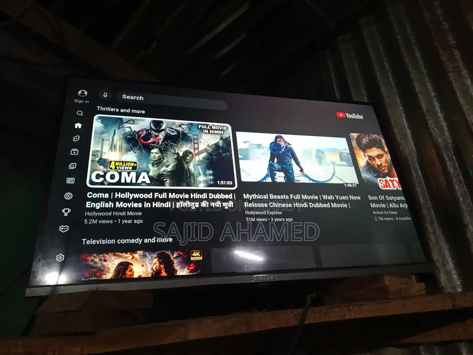 Singer Smart LED TV