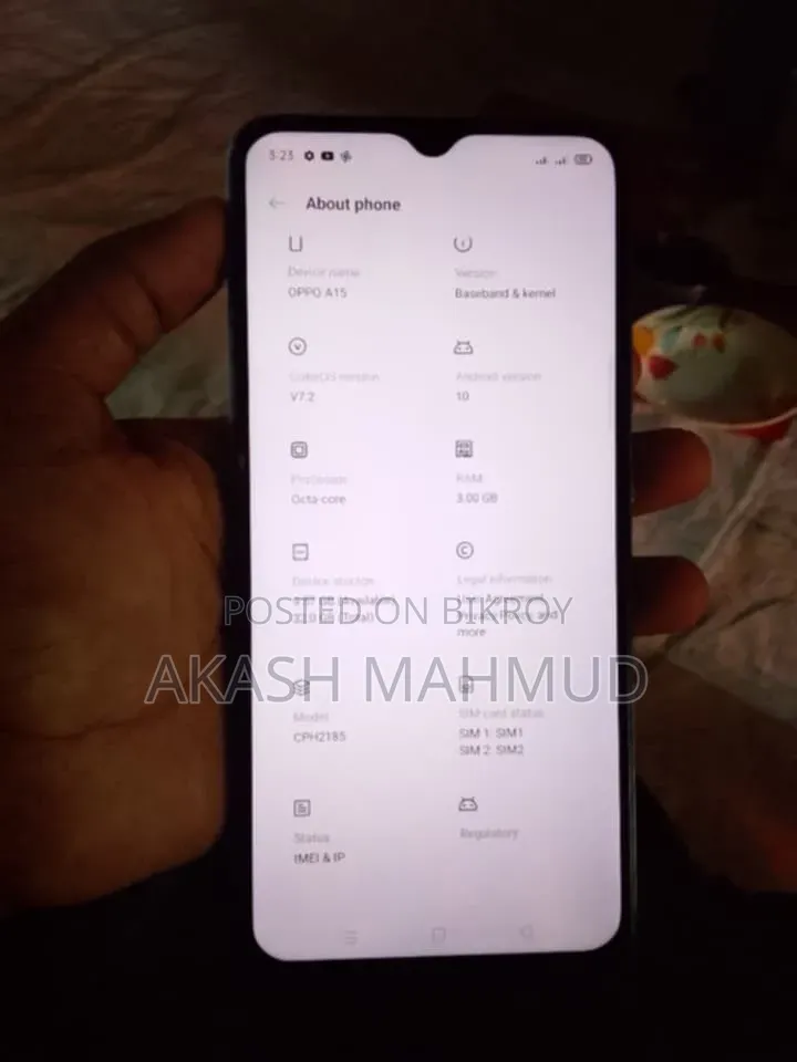 Oppo A15 32 GB Gray
