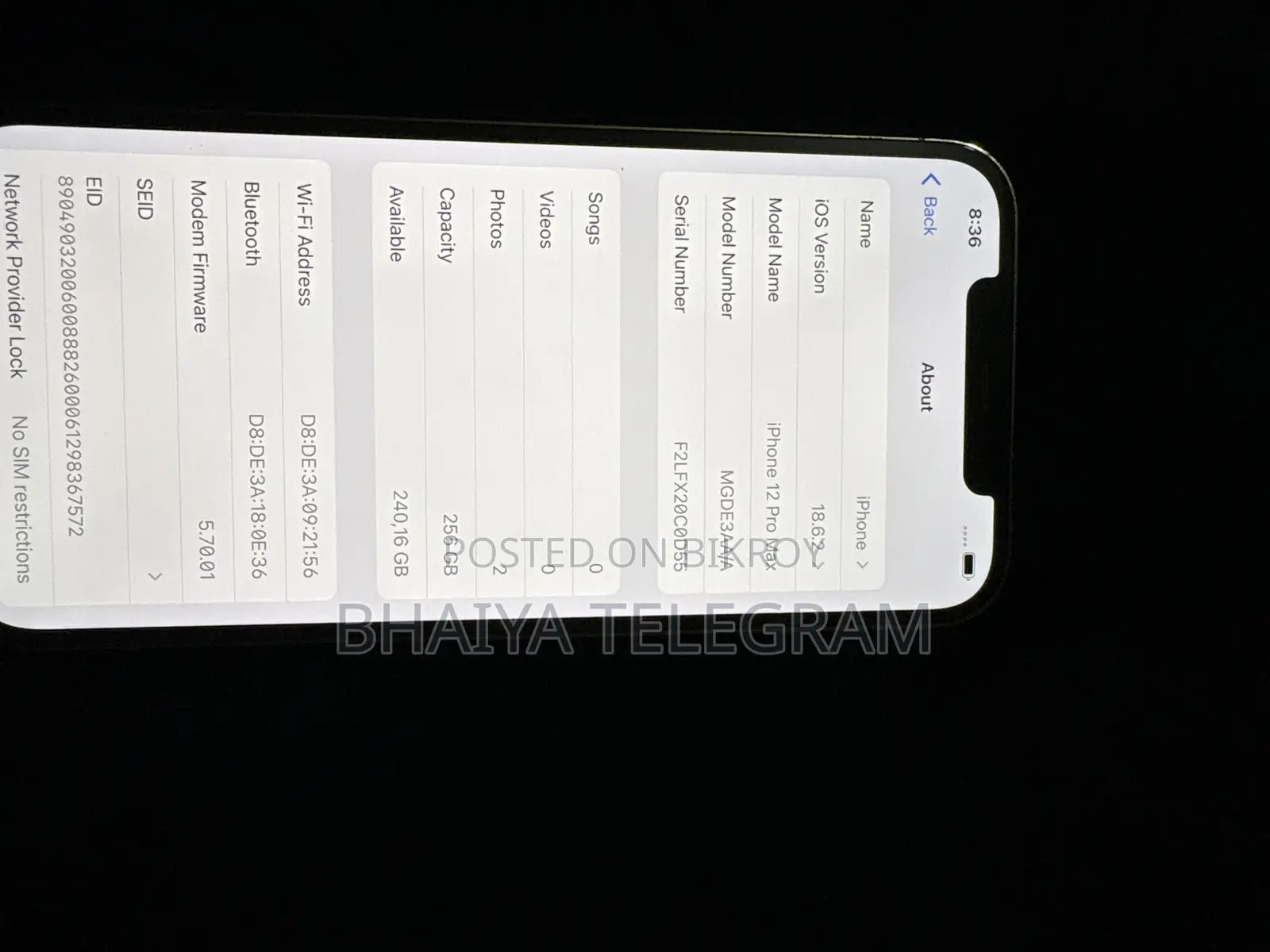 Apple iPhone 12 Pro Max 256 GB Gold