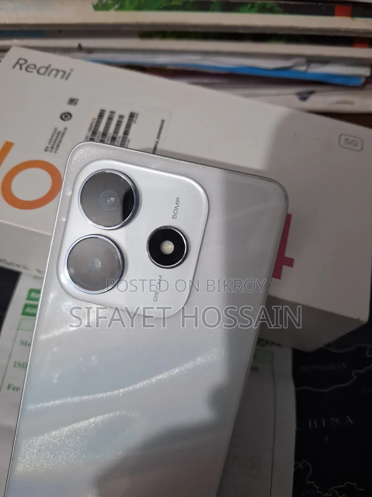 Xiaomi Redmi Note 14 5G ২৫৬ জিবি হোয়াইট
