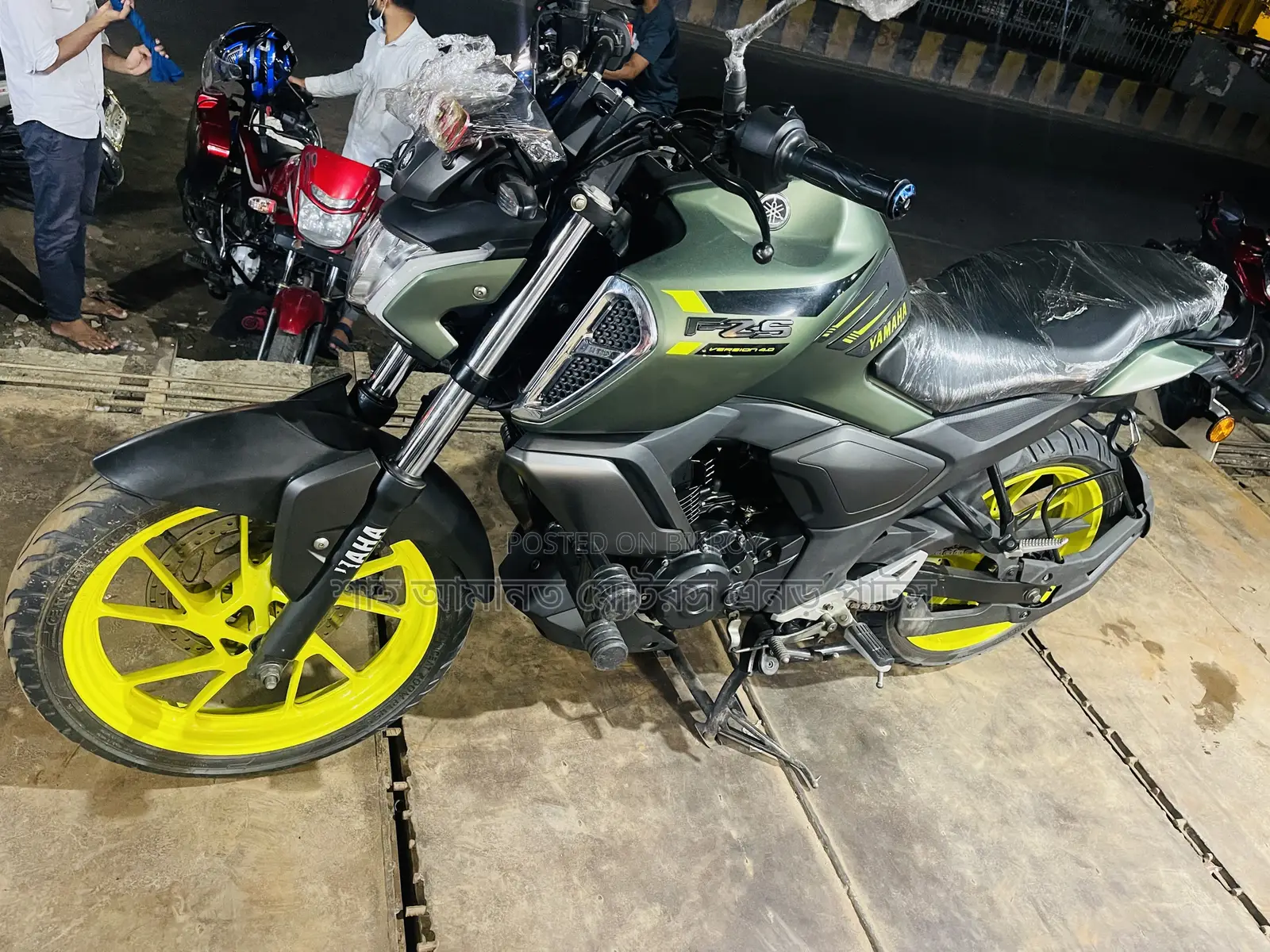 Yamaha FZS V4 2025 Green