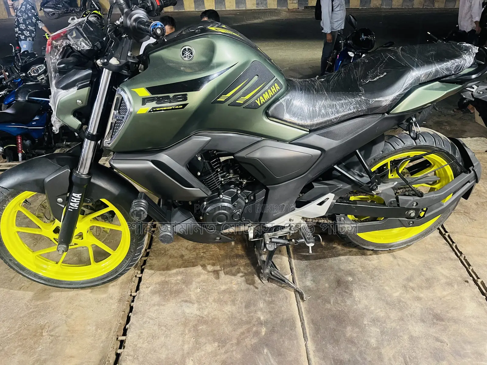 Yamaha FZS V4 2025 Green