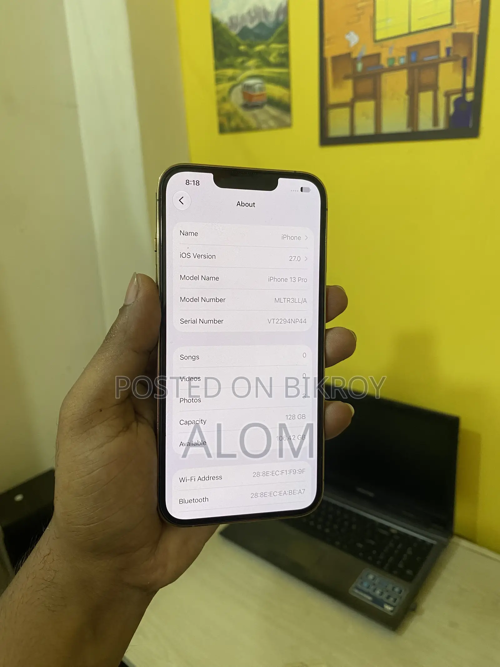 Apple iPhone 13 Pro 128 GB Gold