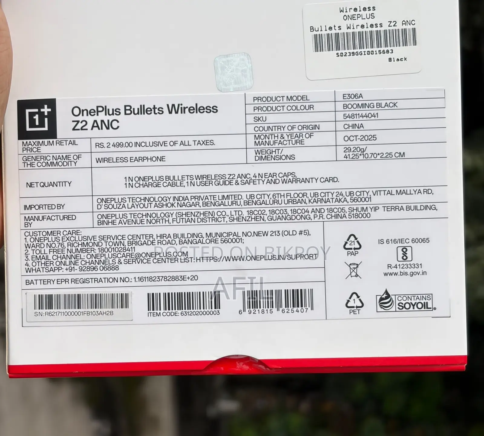 OnePlus Bullets Wireless Z2 ANC