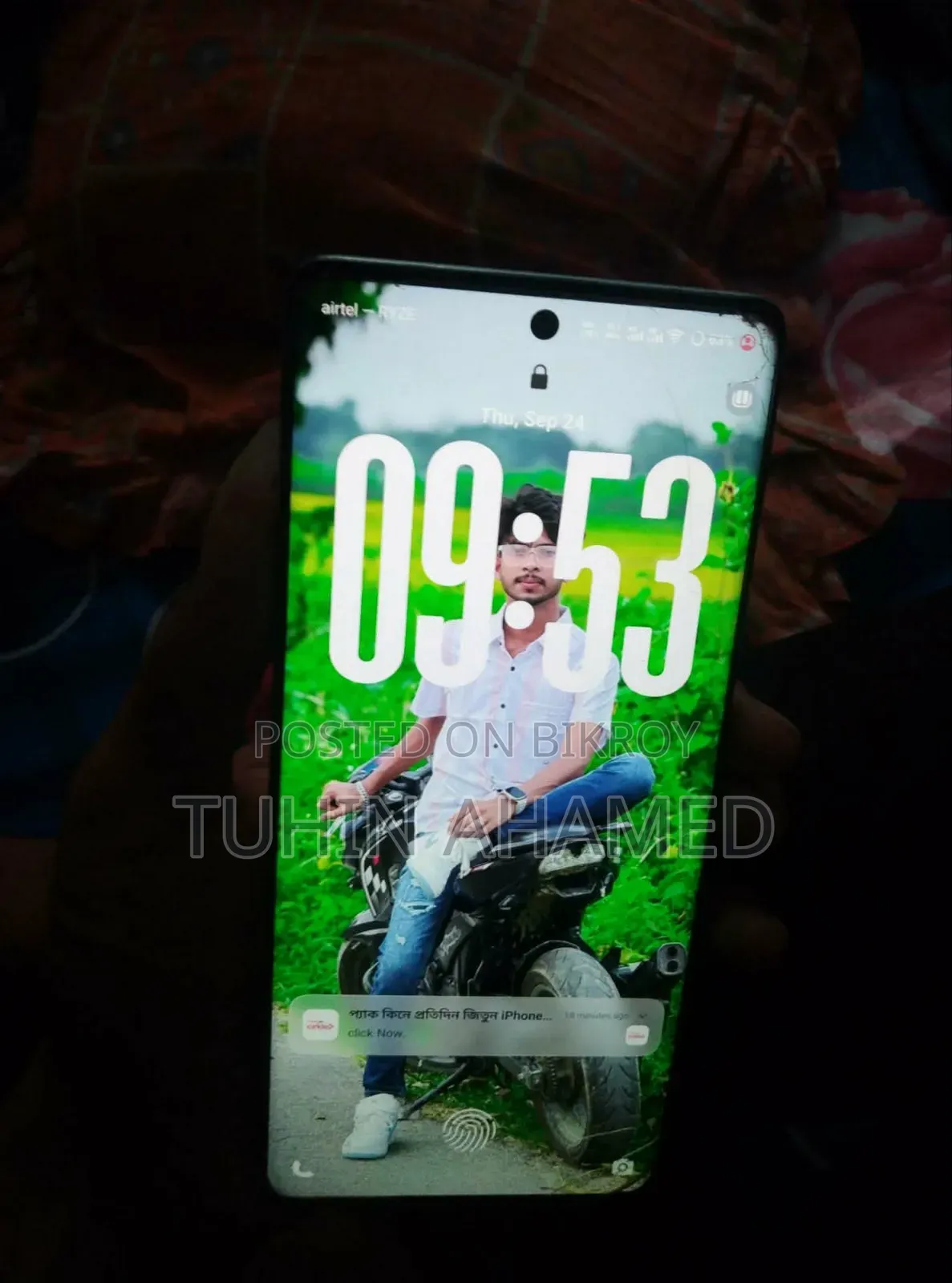 New Vivo V40 5G 256 GB Gray