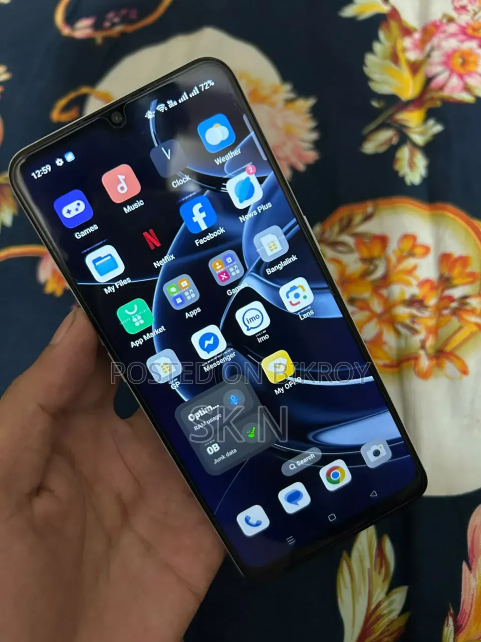 Oppo F17 128 GB White