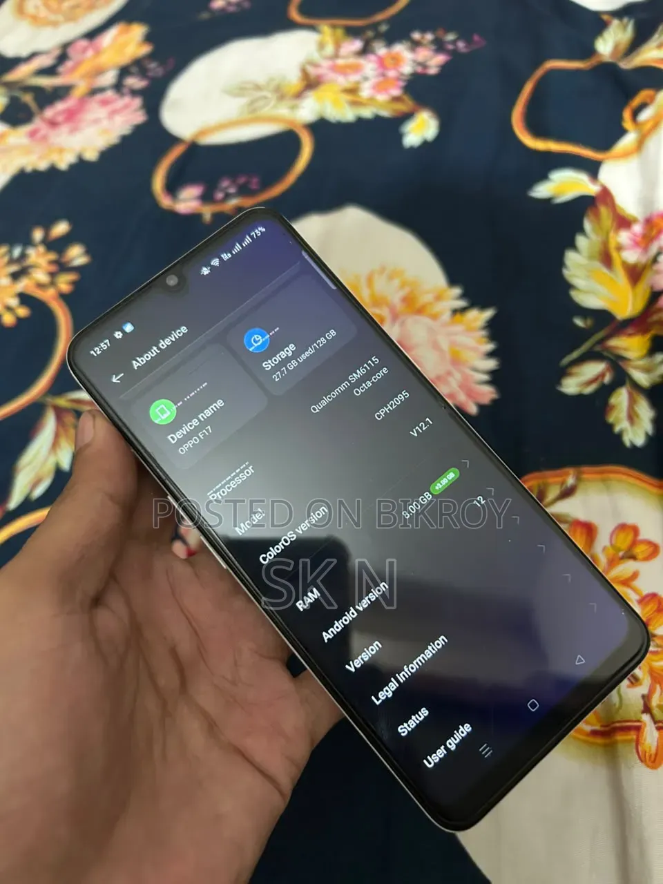Oppo F17 128 GB White