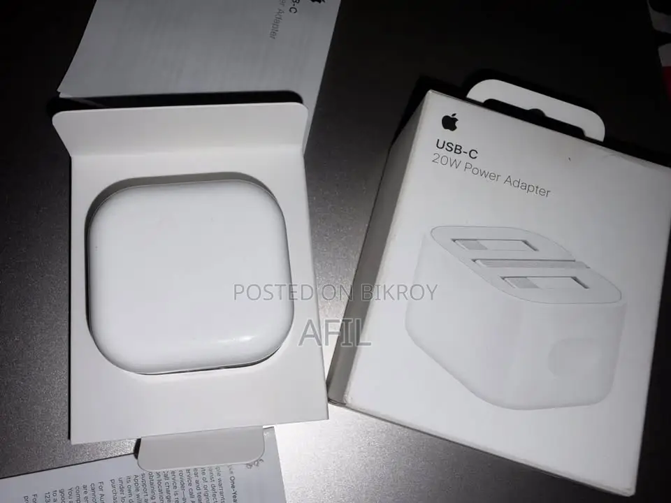 Original Apple 20W Adapter — 3 Pin