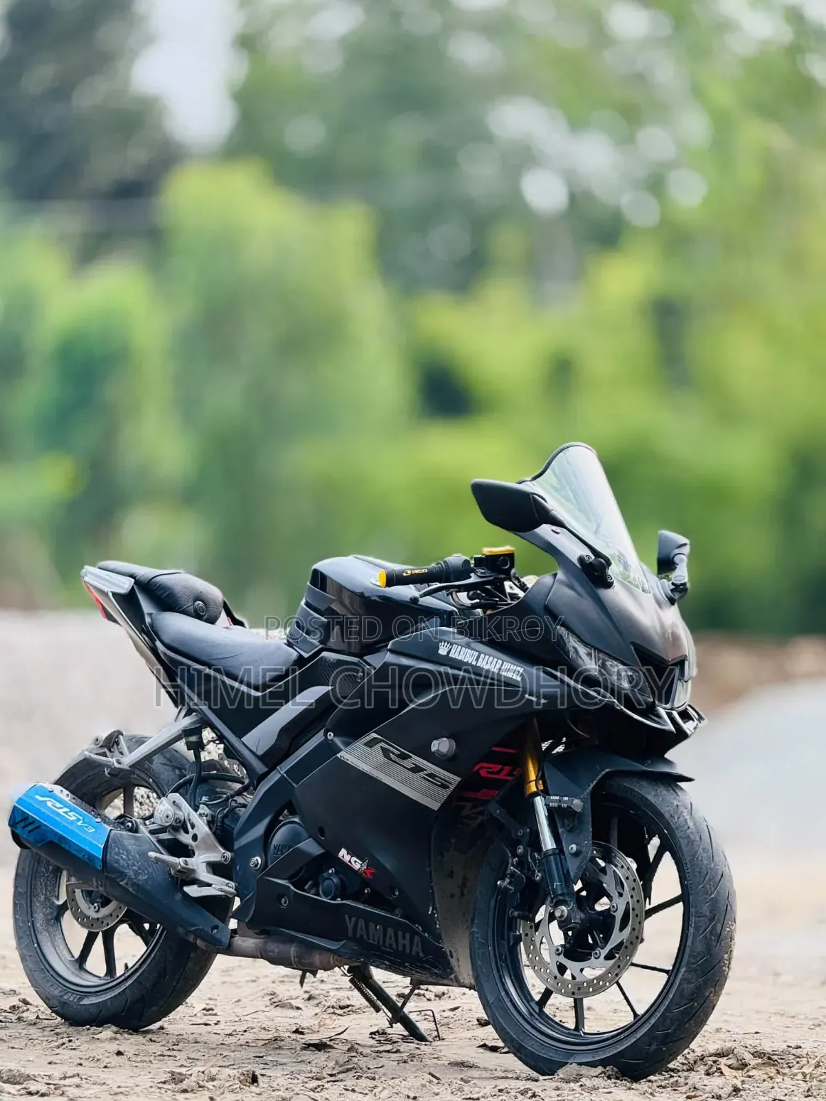 Yamaha R15 V3 2022 Black