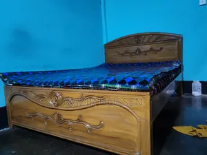 আকাশী কাঠের খাট বিক্রি হবে