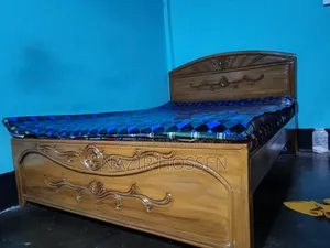 আকাশী কাঠের খাট বিক্রি হবে