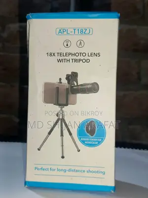 Apexel 18X Telephoto Lens Set With Tripod — For Sale!