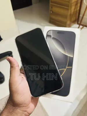 অ্যাপল আইফোন ১৬ প্রো ম্যাক্স ২৫৬ জিবি সিলভার