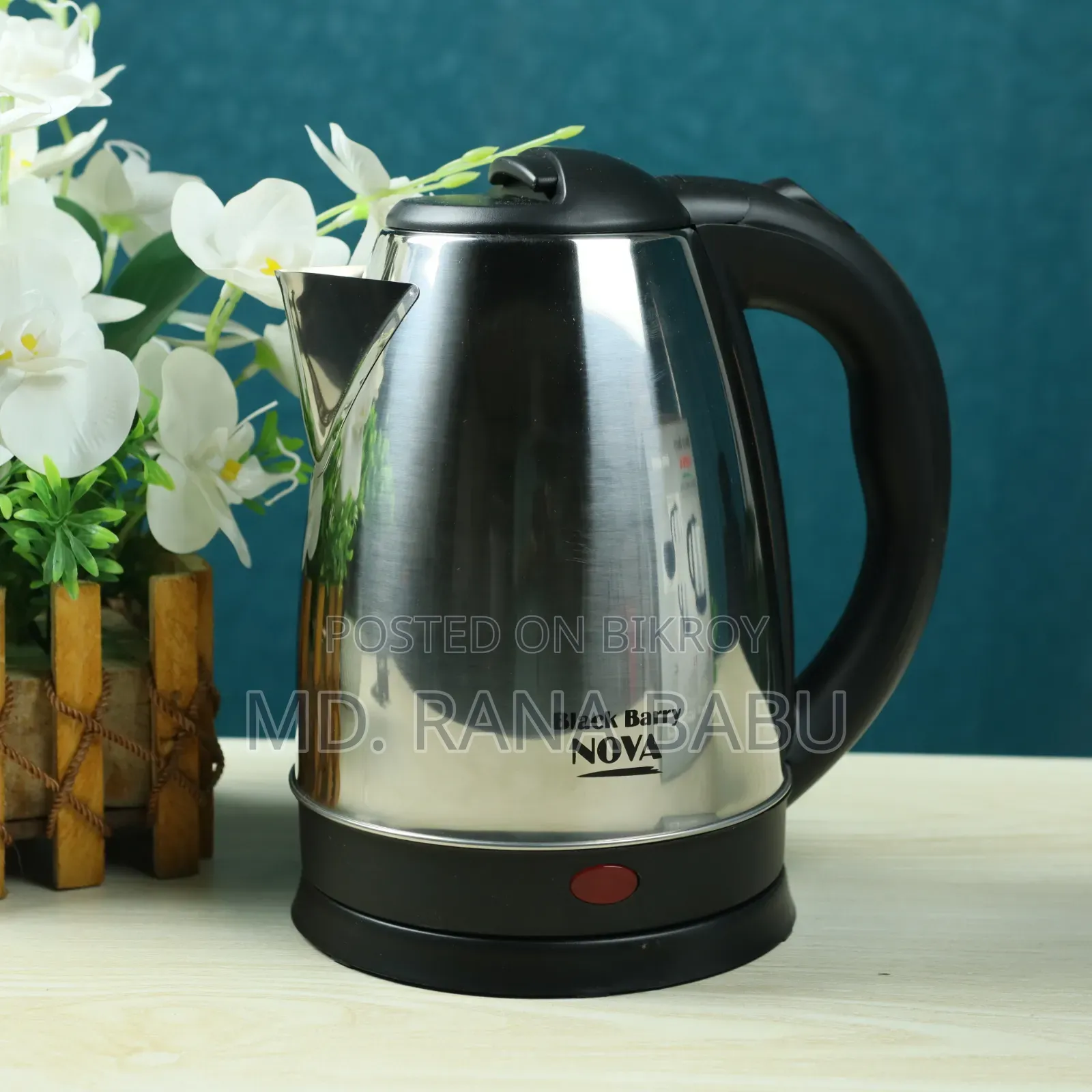 Black Berry Nova Electric Kettle 1.8L GMI -2025