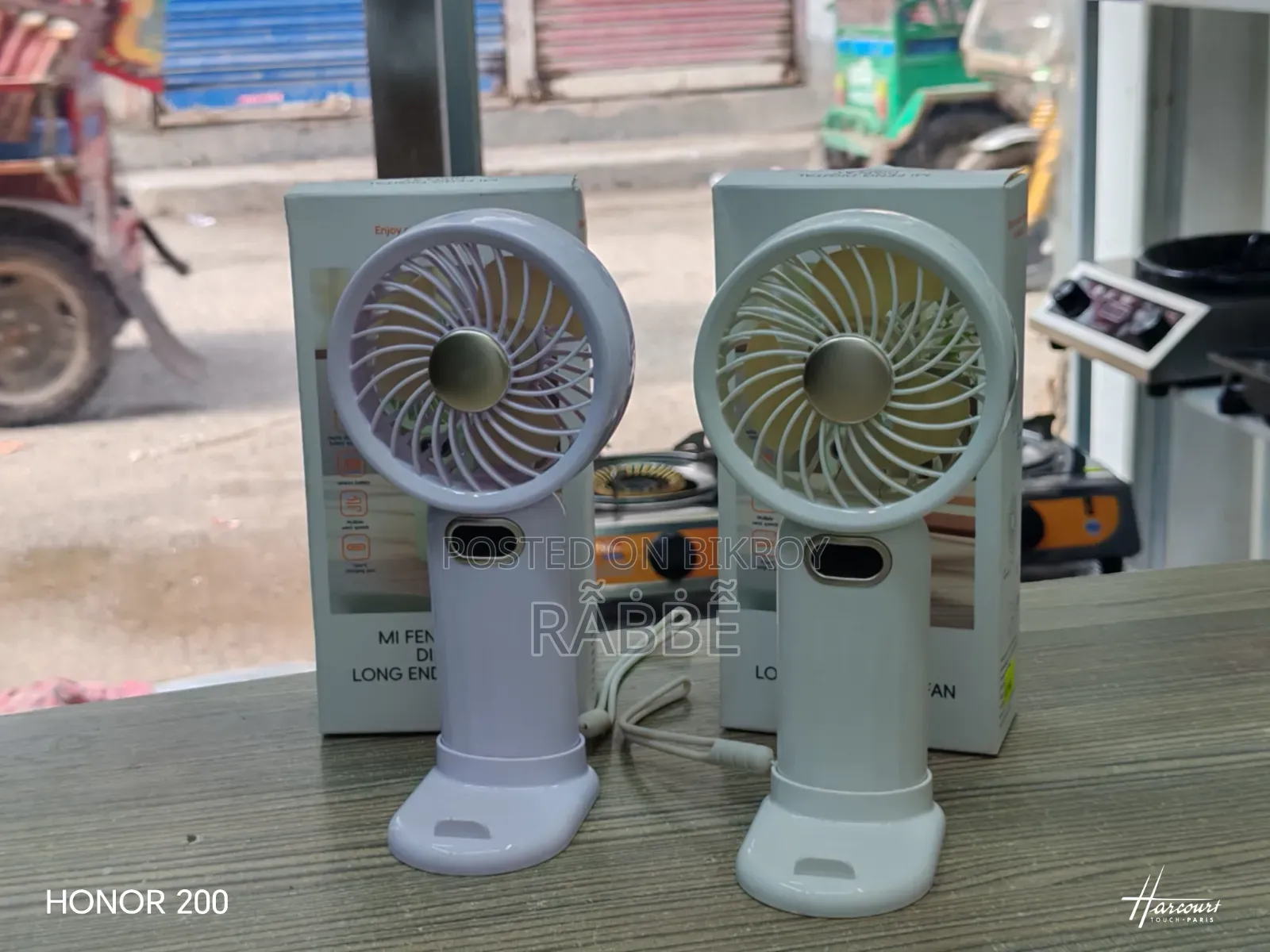 Rechargeable Mini Table Fan – New