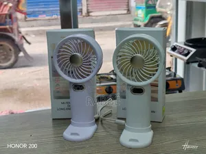 Rechargeable Mini Table Fan – New