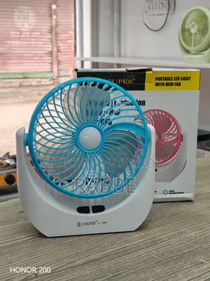 Rechargeable Mini Table Fan – New