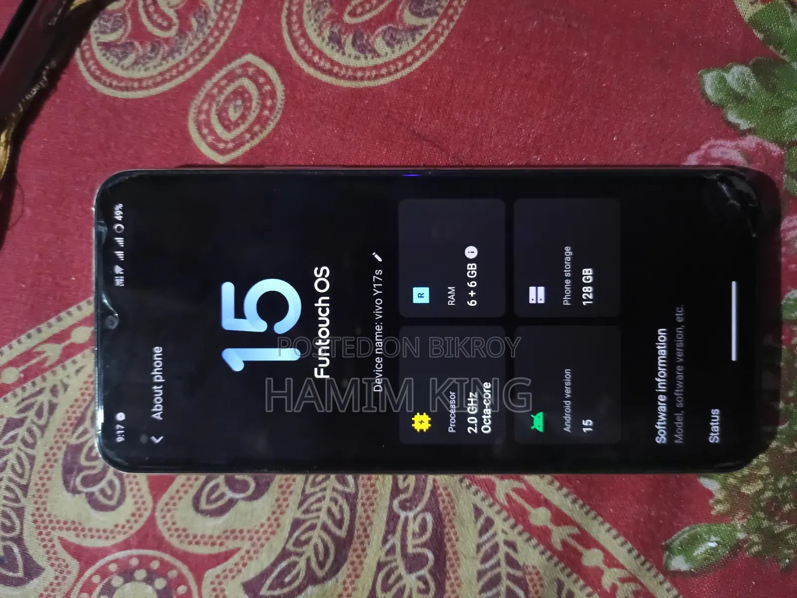Vivo Y17s 128 GB Orange