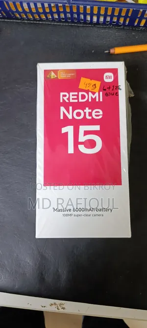 Xiaomi Redmi Note 15 128 GB Silver