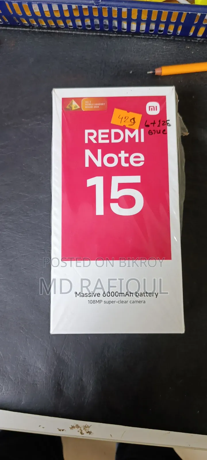Xiaomi Redmi Note 15 128 GB Silver