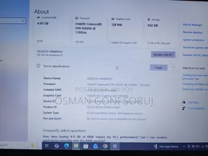 ল্যাপটপ এইচপি ২৪০ ৪জিবি ইন্টেল সেলেরন এইচডিডি ১টি