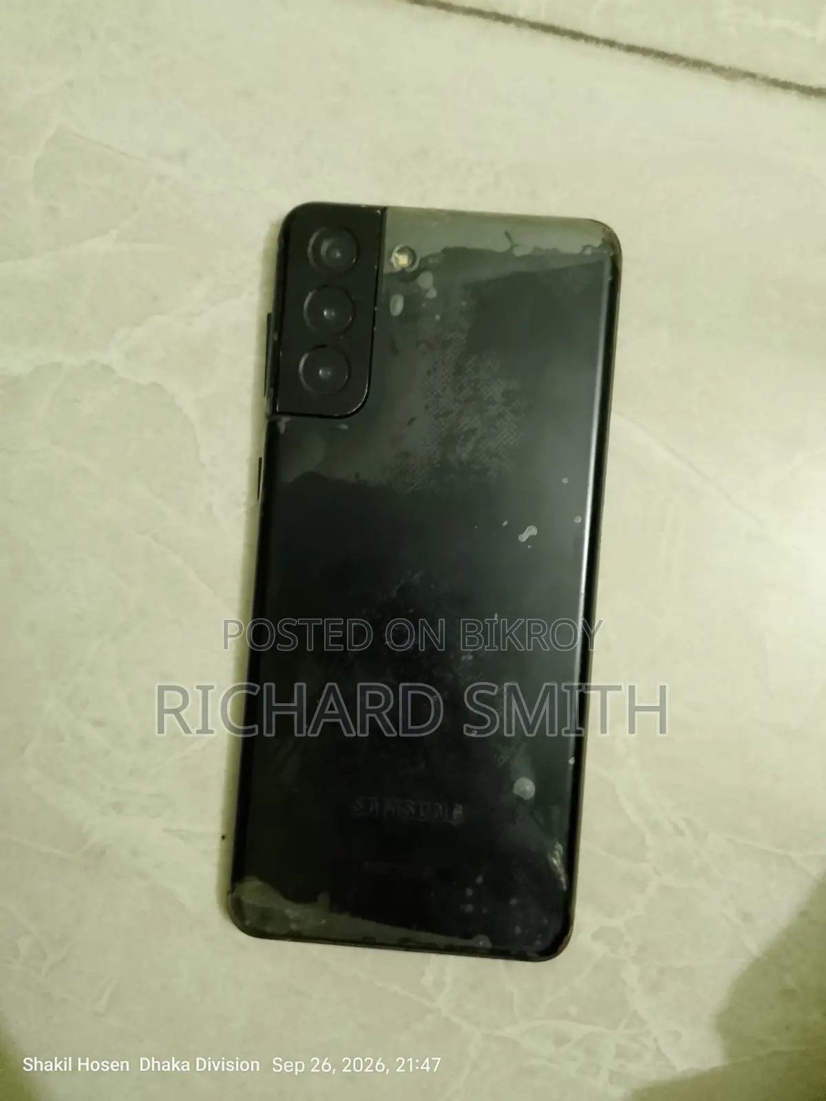Samsung Galaxy S21 5G 128 GB Black