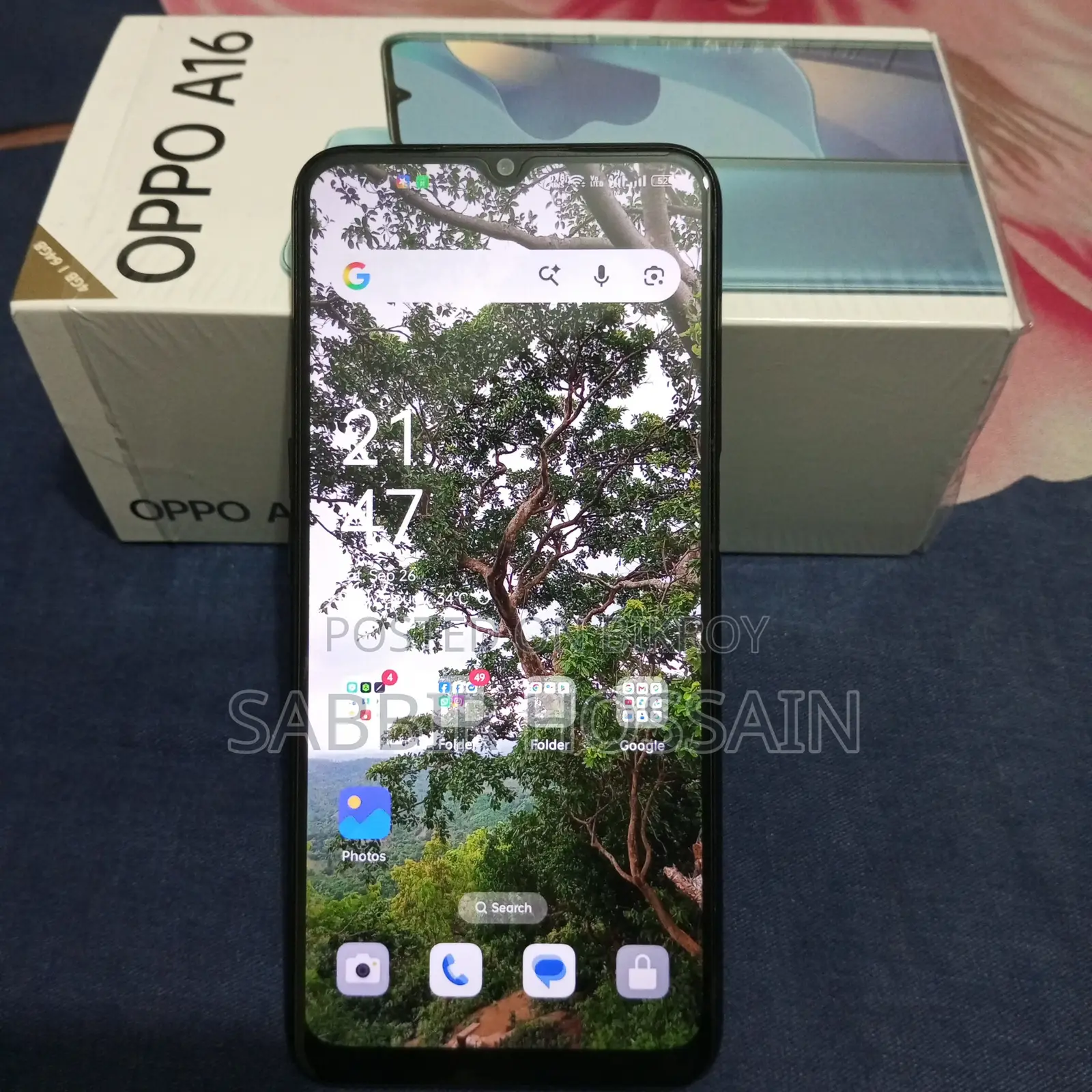 Oppo A16 64 GB Blue