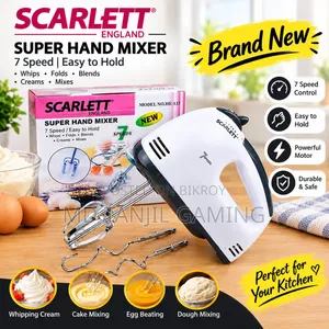 Scarlett Hand Mixer – Brand New