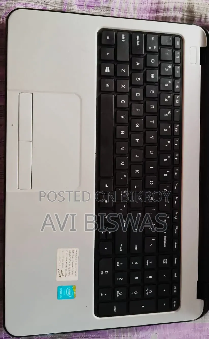 ল্যাপটপ HP 15s 8GB ইন্টেল কোর i5 HDD+SSD 1T