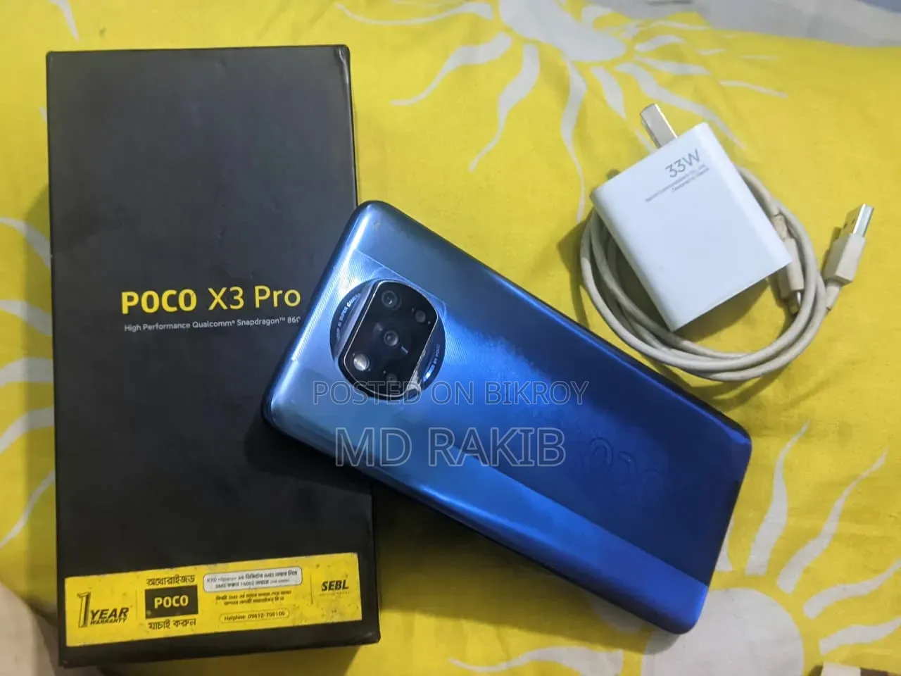 Xiaomi Poco X3 Pro 128 GB Blue