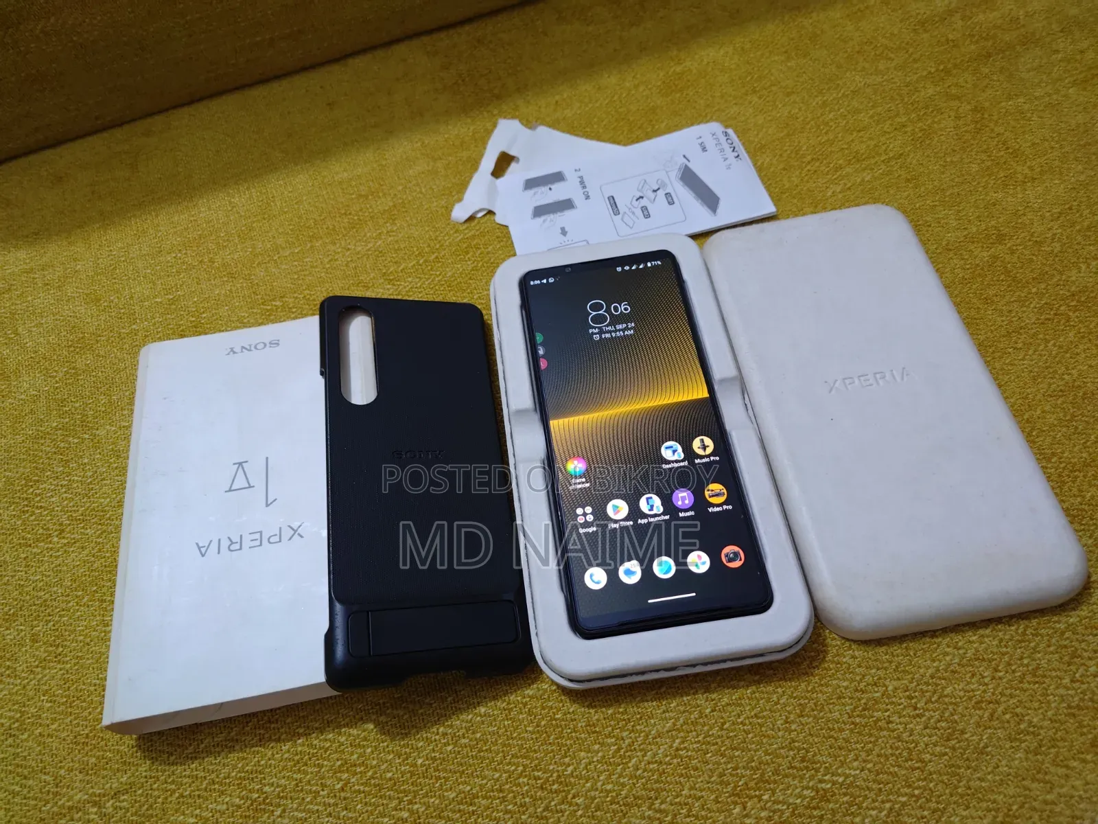 Sony Xperia 1 V 256 GB Black
