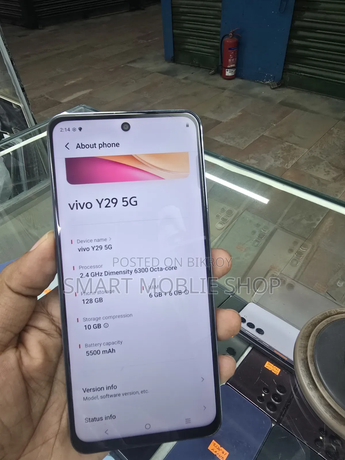 Vivo Y29 128 GB Blue