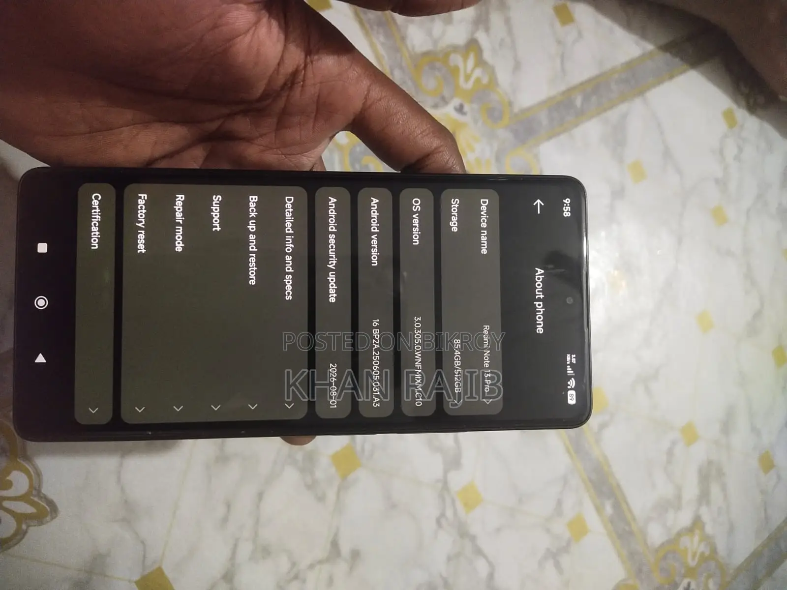 Xiaomi Redmi Note 13 512 GB Black